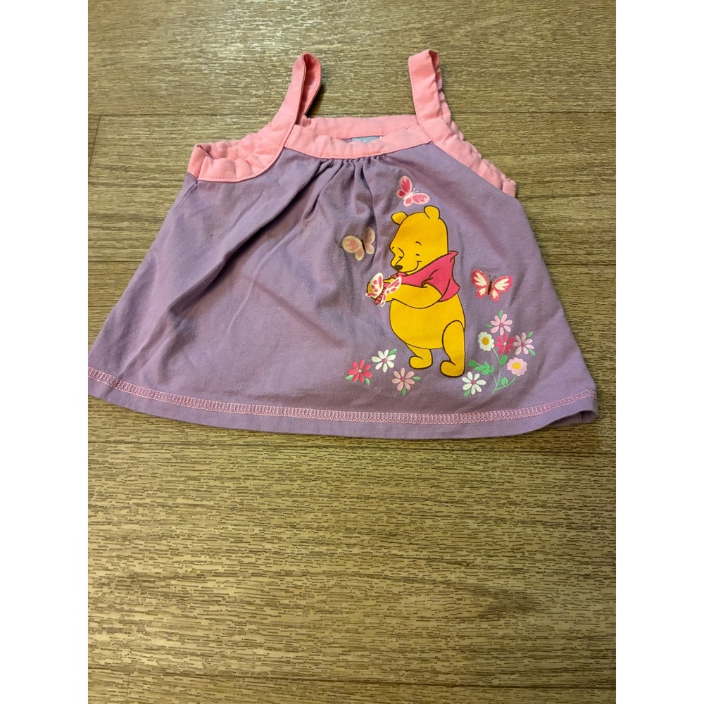 Disney Baby Winnie the Pooh Purple Pink Tank Top Infant  sold not unavailable